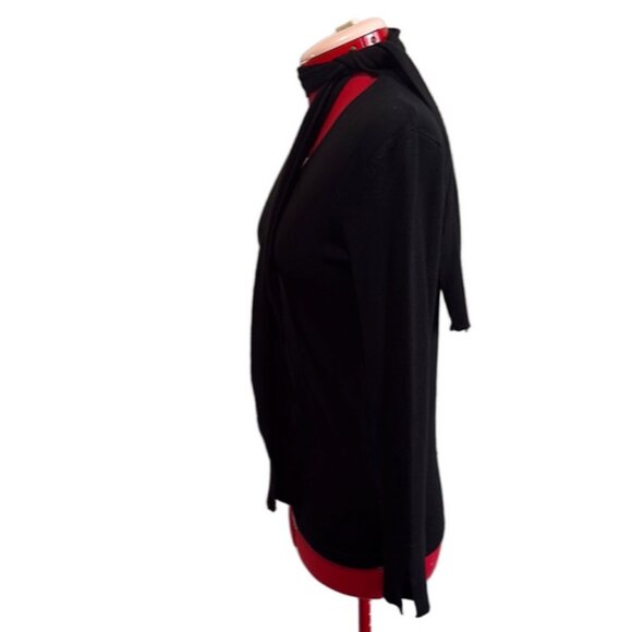 Suzy Shier Black Turtleneck Sweater - Picture 2 of 5